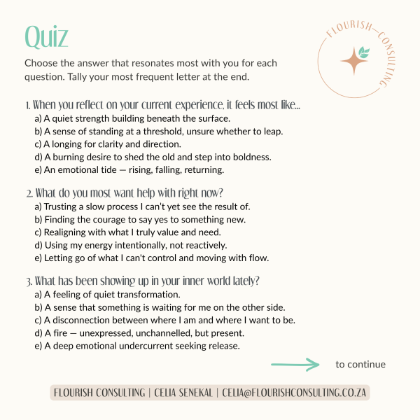 Flourish Consulting Journal Quiz