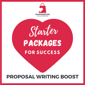 Starter packages for Success Proposal Writing Boost