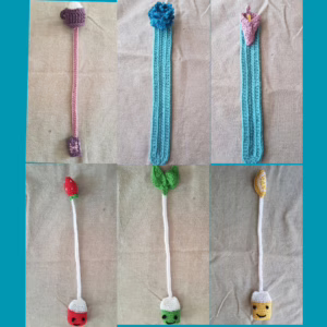 Handcrafted Cotton Bookmarks