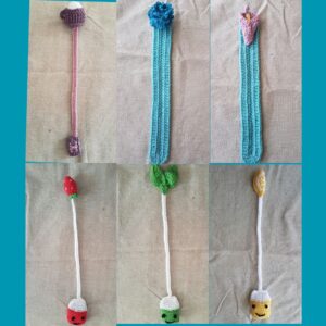Handcrafted Cotton Bookmarks