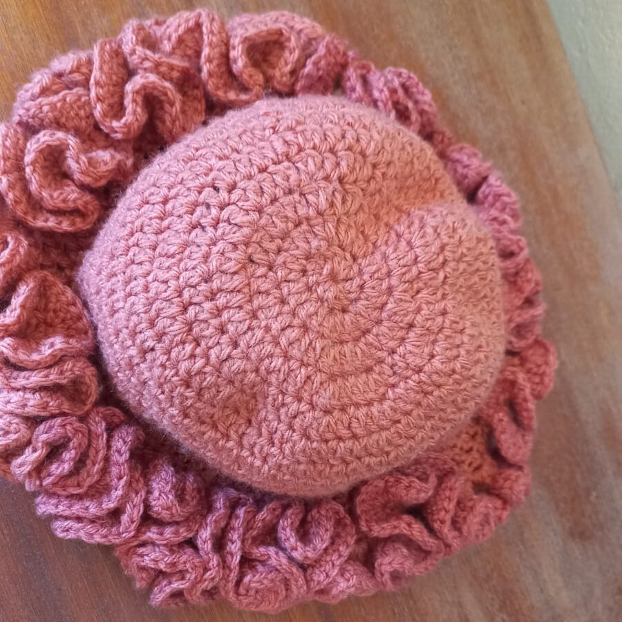 Custom Ruffle Hat