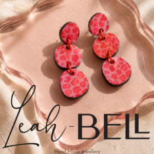 Leopard Print Wooden Earrings