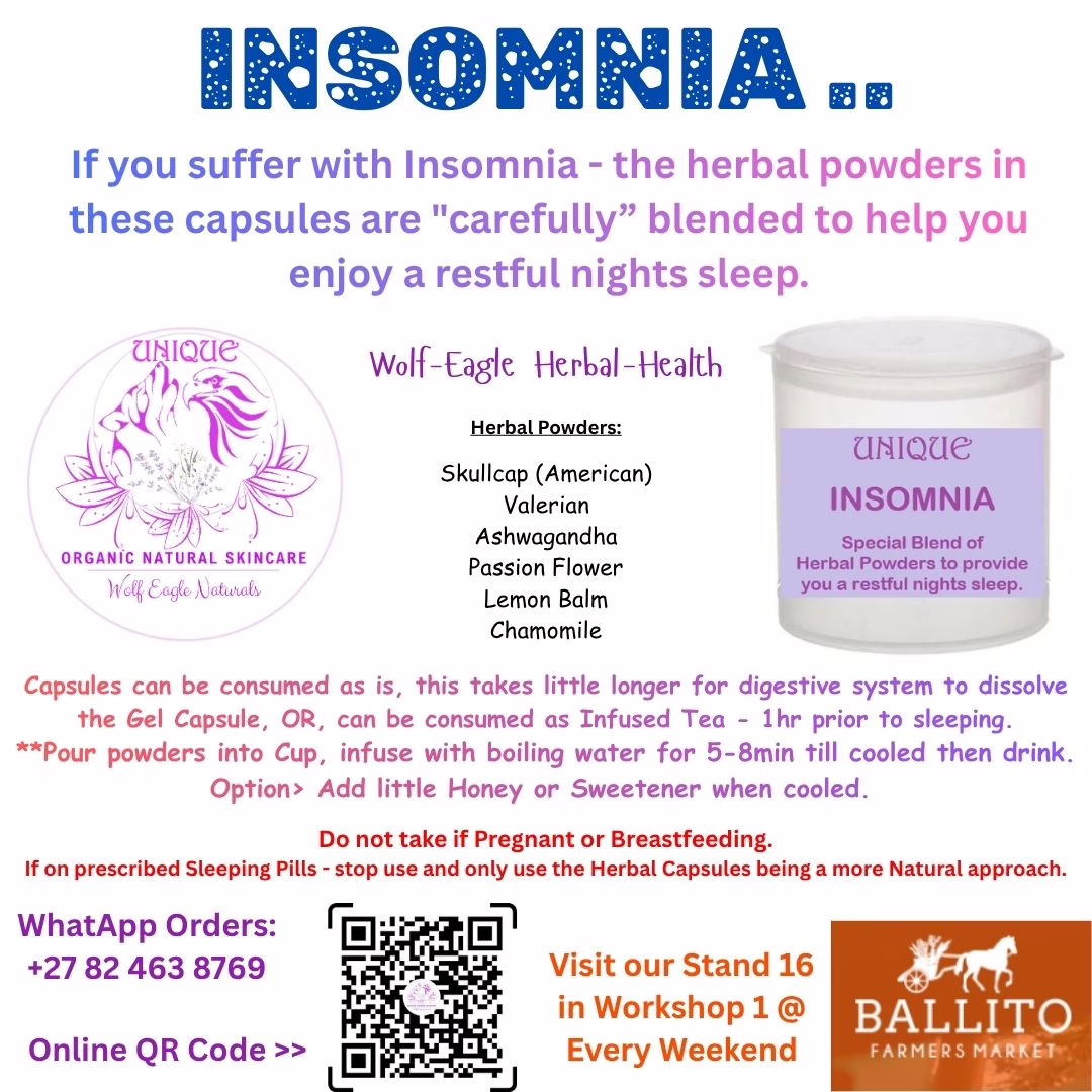 Insomnia Herbal Capsules - Image 3