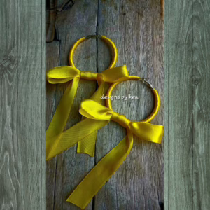 Ribbon Bow Earrings