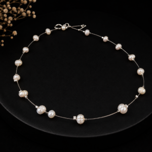 Willow Pearl Statement Necklace