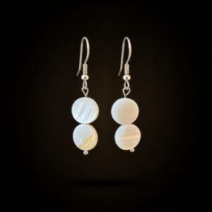 Willow Shell: Mother-of-Pearl Earrings