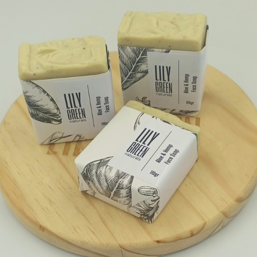 Aloe & Hemp <br>Soap Aloe & Hemp Soap